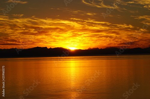 Colors of sunset