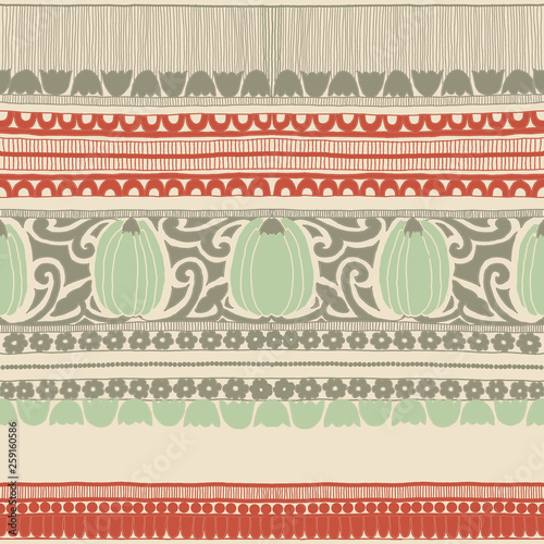 seamless traditional border