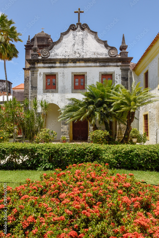 The Conceicao church at Olinda on Brazil