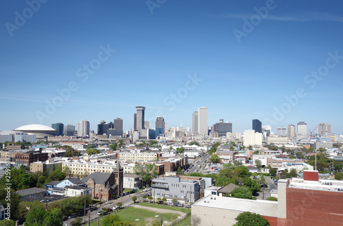 New Orleans skyline view