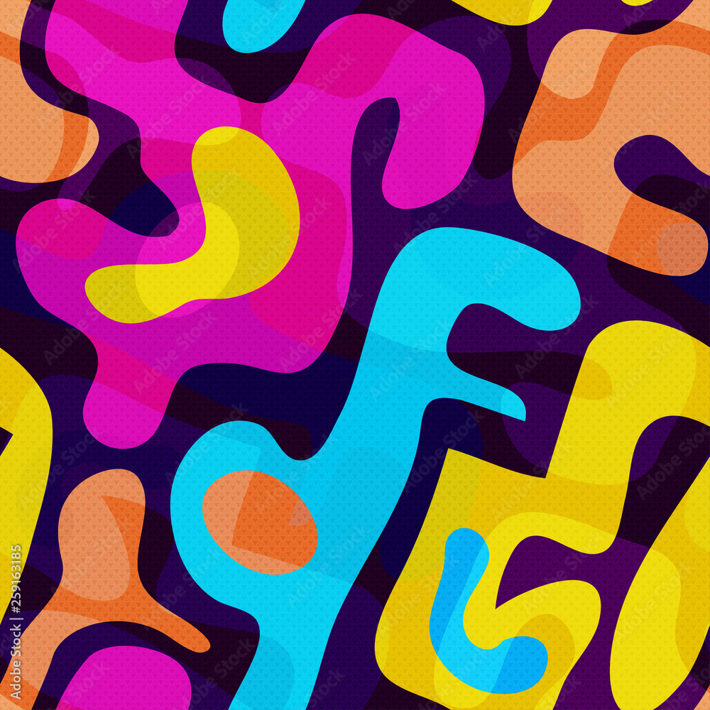 Graffiti Background seamless pattern