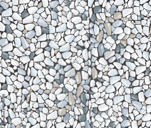 grey gravel texture wallpaper. vector illustration eps 10
