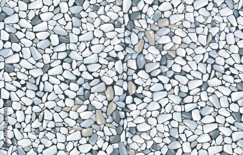 grey gravel texture wallpaper. vector illustration eps 10 photo