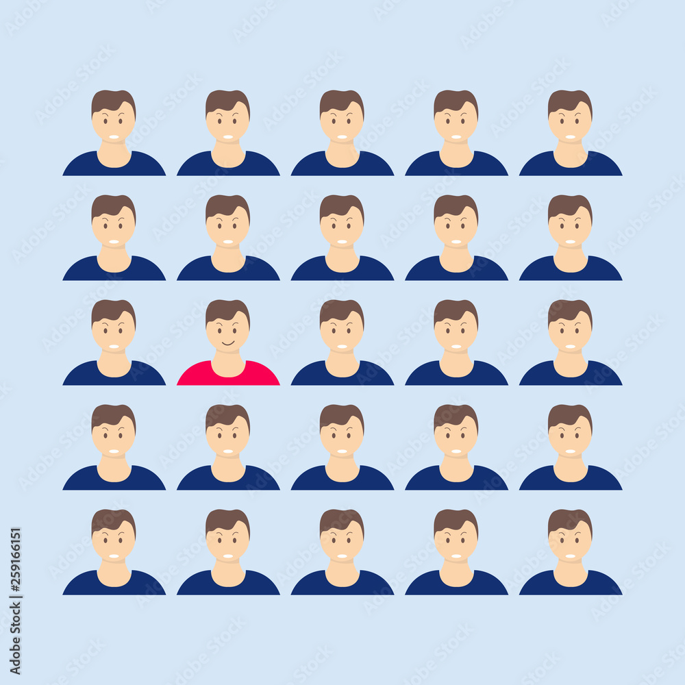 People Icon set in trendy flat style isolated on light background with shadow. Crowd signs. Persons symbol for your infographics web site design, logo, app, UI. Vector illustration, EPS10. People Icon set in trendy flat style isolated on light background with shadow. Crowd signs. Persons symbol for your infographics web site design, logo, app, UI. Vector illustration, EPS10.