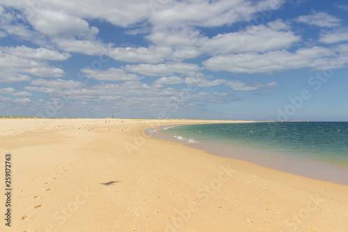 Ilha Deserta in Faro in Algarve  Portugal 