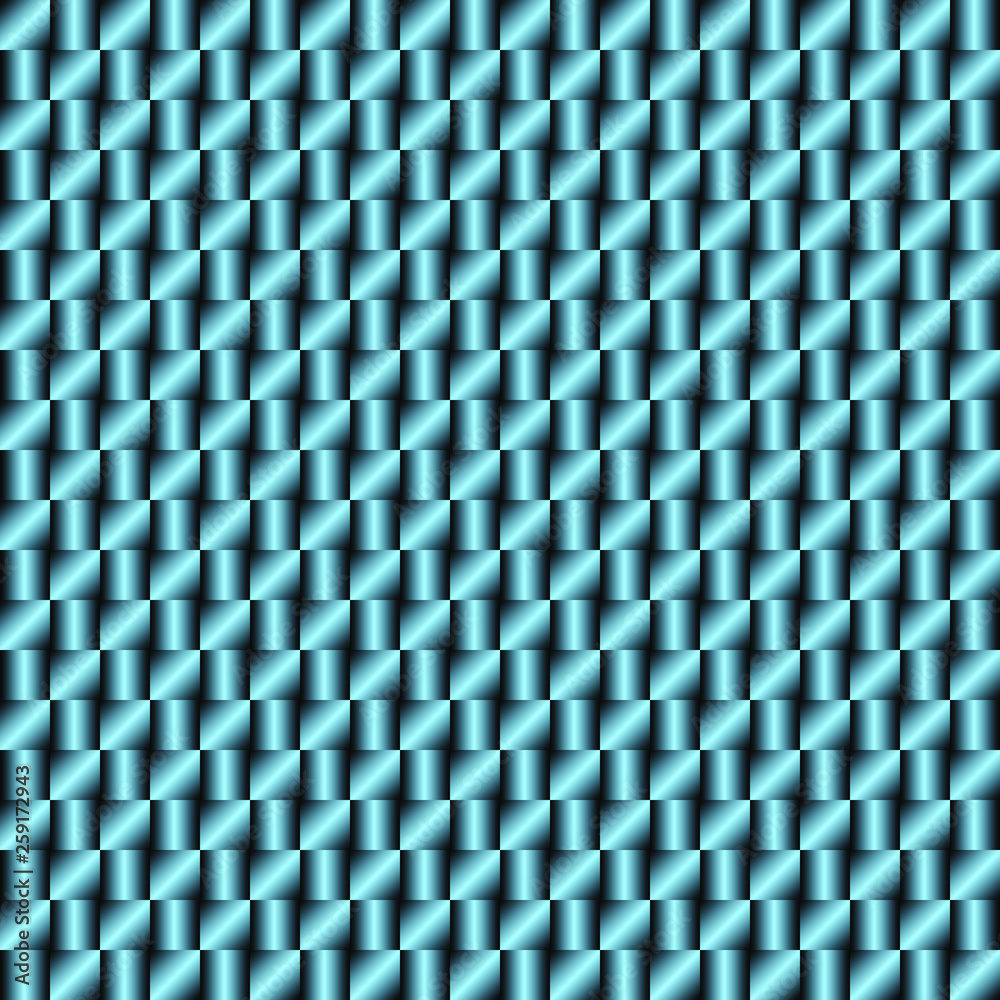 Abstract colored squared background with black and blue gradient. Seamless pattern vector illustration with metallic carbon optics. Abstract colored squared background with black and blue gradient. Seamless pattern vector illustration with metallic carbon optics.