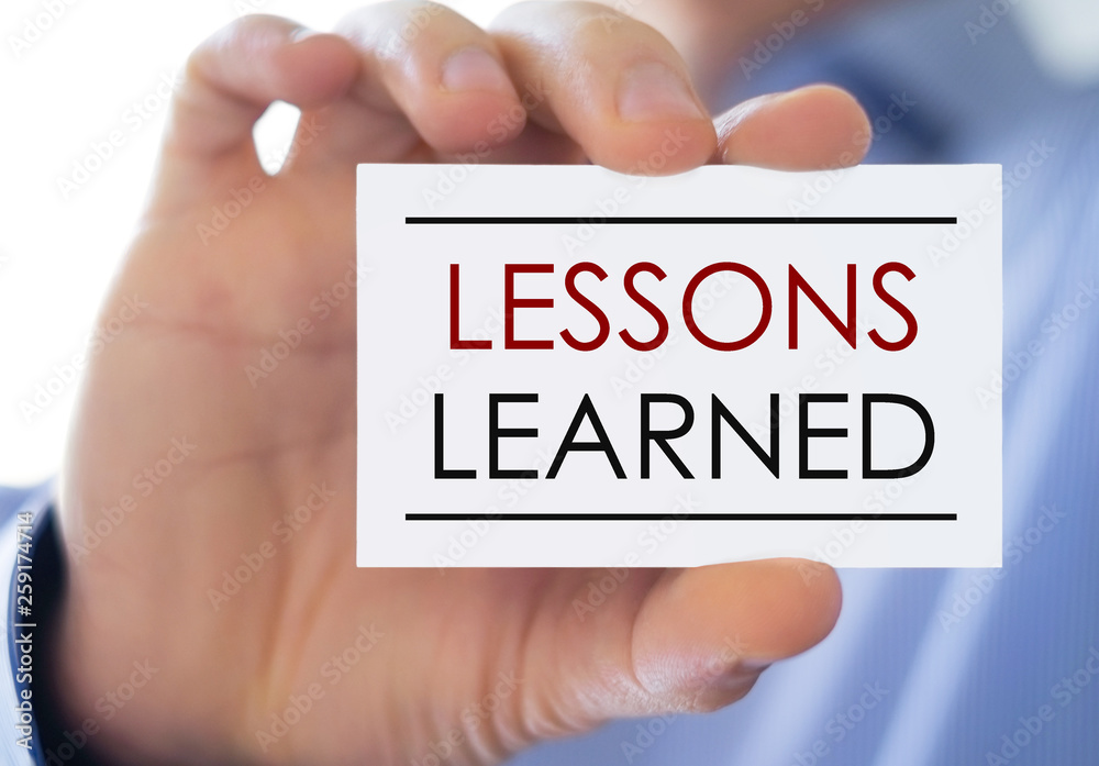 Lessons Learned - feedback concept Lessons Learned - feedback concept