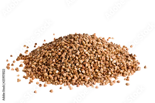 buckwheat isolated