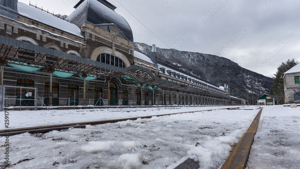 Canfranc train station
