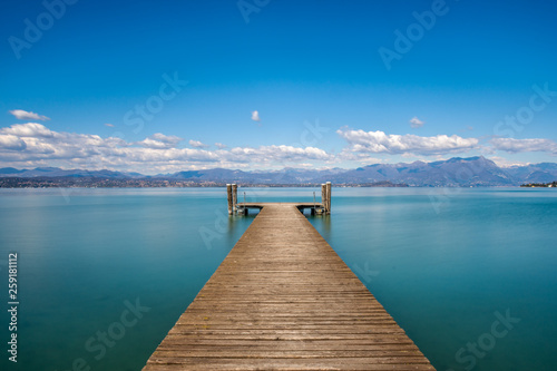 Wallpaper Mural A beautiful morning over the Lake Garda, Italy Torontodigital.ca