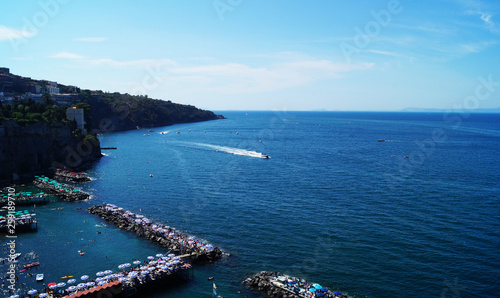 Sea landscape by the ocean