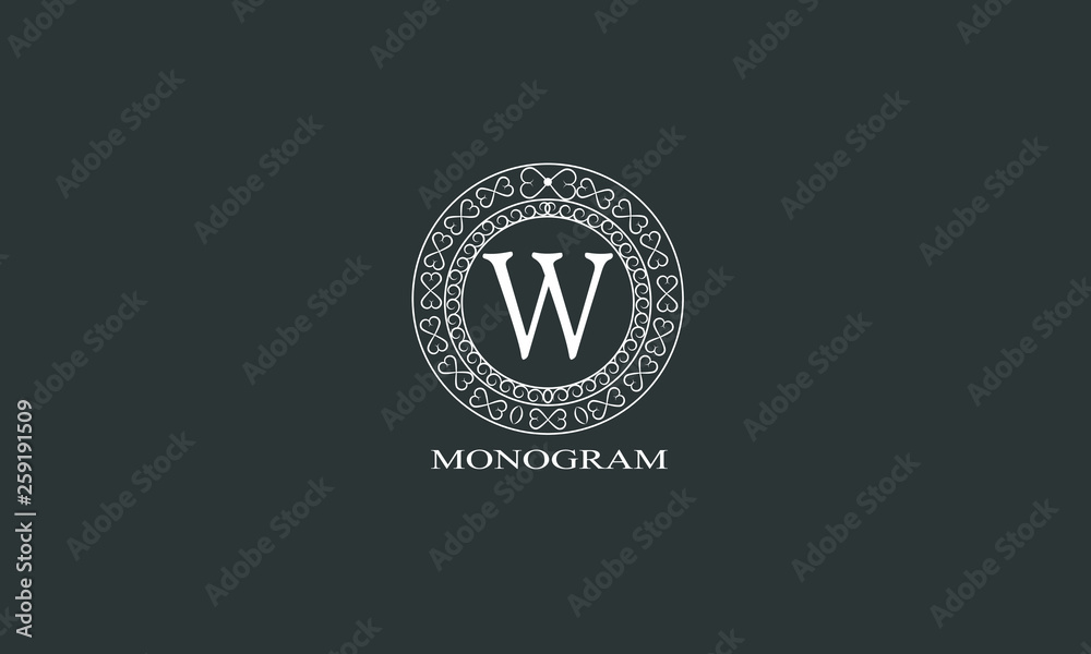 Creative concept of the logo with the letter. Identity design for a store, office, restaurant, boutique, hotels, fashion, etc. Vector illustration Creative concept of the logo with the letter. Identity design for a store, office, restaurant, boutique, hotels, fashion, etc. Vector illustration