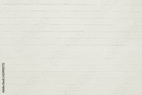 Old white brick wall background texture close up