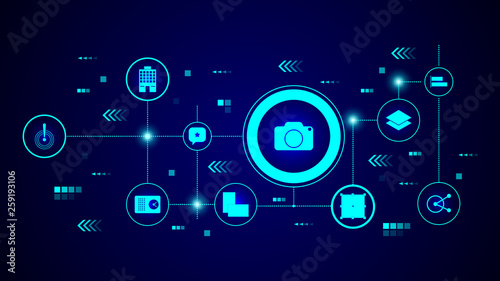 Camera icon. From web set