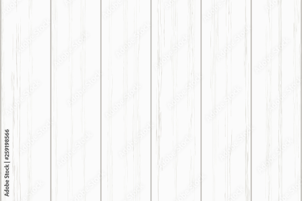 White wood plank texture for background. Vector. White wood plank texture for background. Vector.