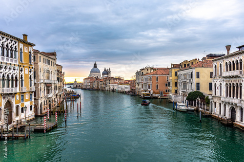 Grand Canal and Basilica Santa Maria della Salute in Venice, Italy © Stefanos Kyriazis