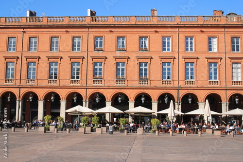 Pink bricks, Toulouse’s architectural signature. The Pink City is one of the two nicknames of this major city of Southwestern France and historical capital of Languedoc