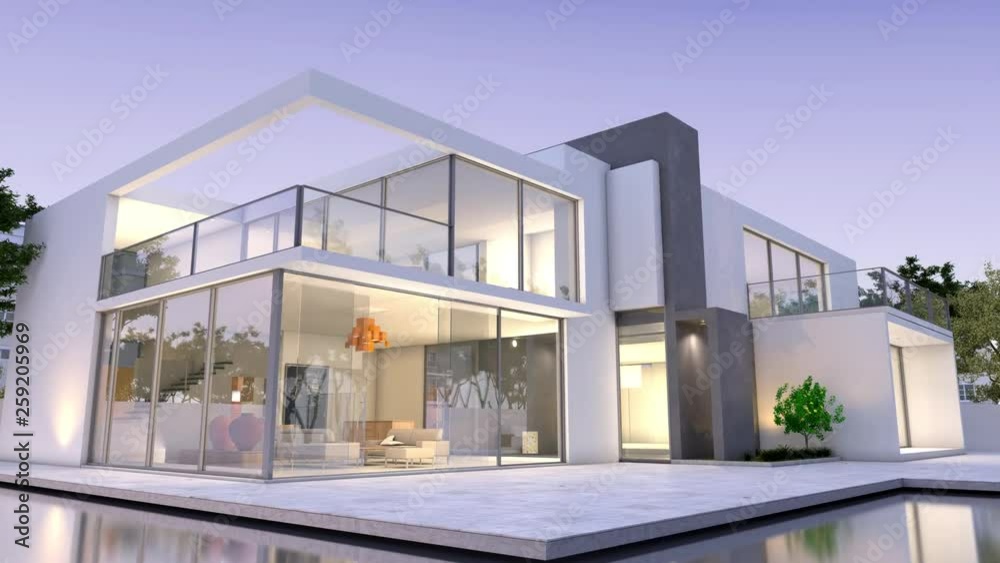 modern house building