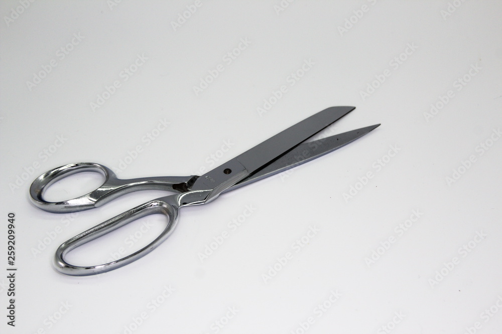 Scissors for sewing isolated on white background Scissors for sewing isolated on white background