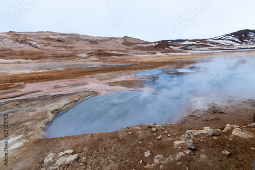 Icelandic geothermal area