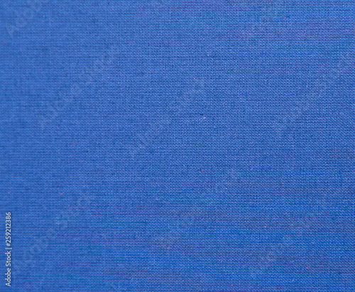 Background of textured blue natural textile 
