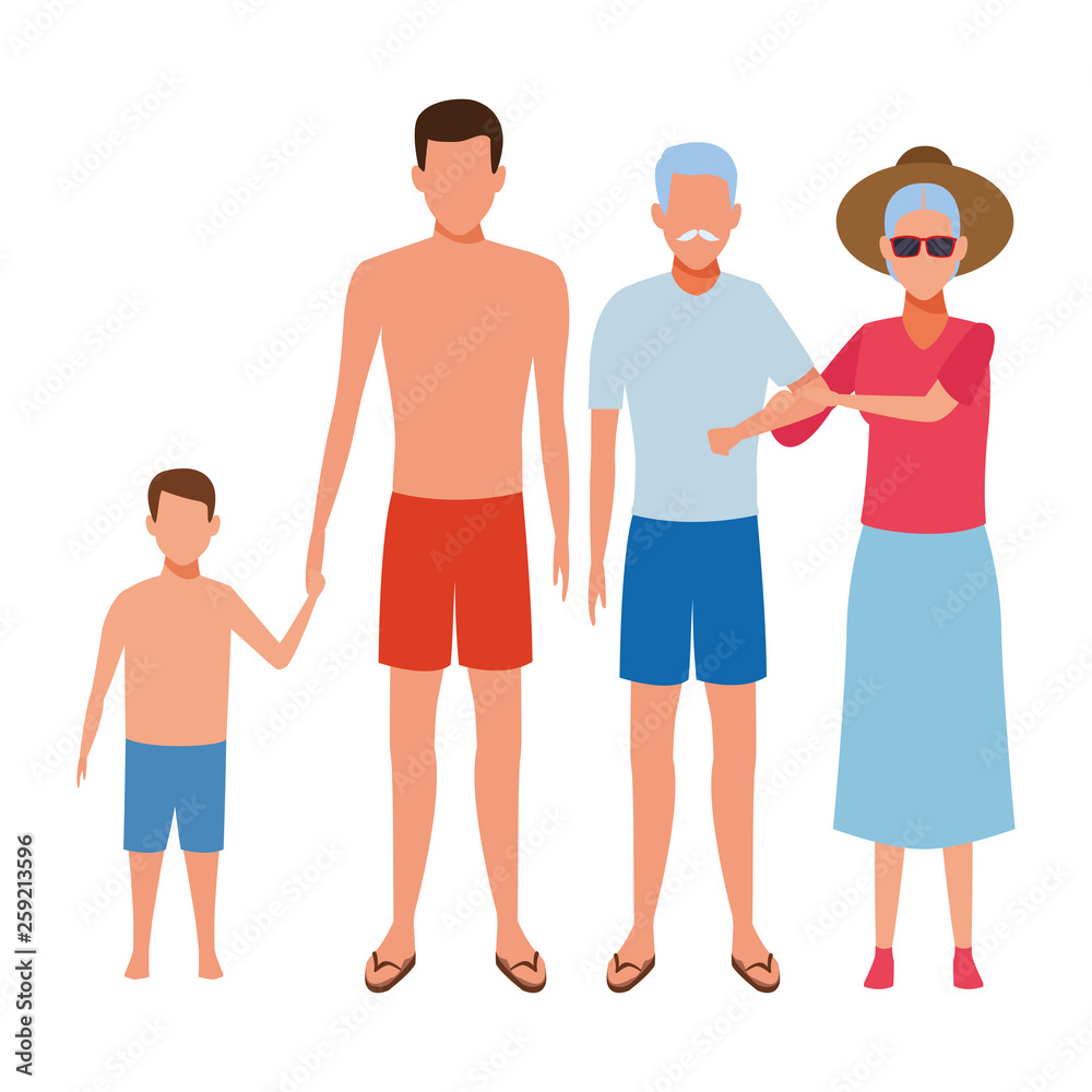 family avatar cartoon character family avatar cartoon character