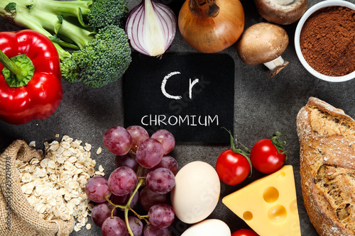 Food rich in chromium