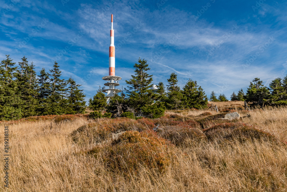 Obraz premium Harz germany, Brocken view