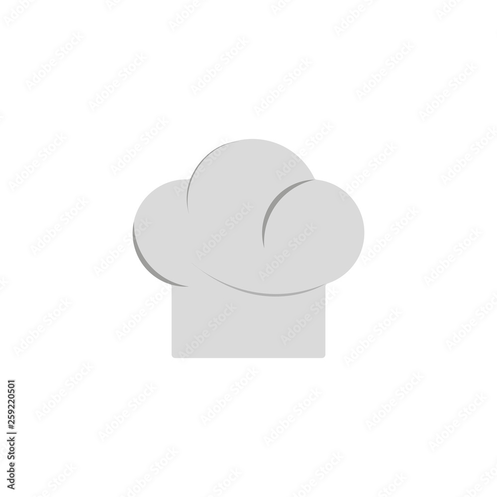 Obraz premium Cooking cap isolated on white background