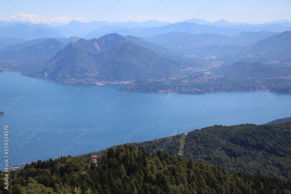 Holidays at Monte Mottarone and Lake Maggiore, Italy