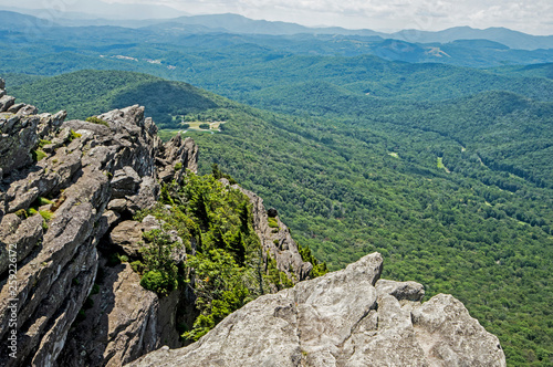 Scenic landscape from Grandfather Mountain. © bettys4240