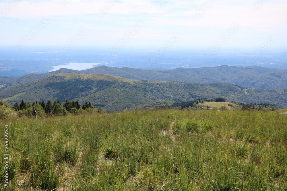 Fototapeta premium Landscape around Monte Mottarone at Lake Maggiore, Italy
