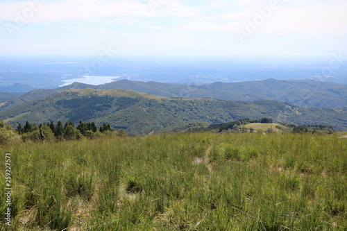 Landscape around Monte Mottarone at  Lake Maggiore  Italy