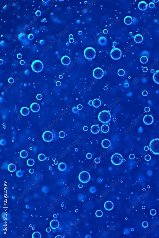 bubbles in the blue