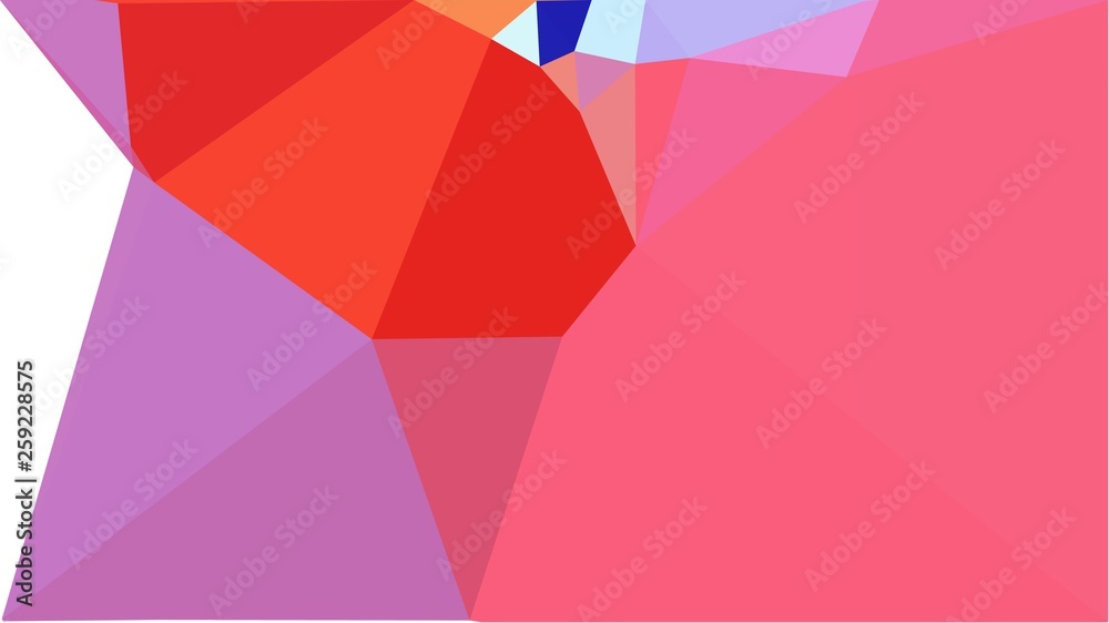 Fototapeta premium abstract geometric background with colorful triangles for texture and wallpaper with copy space for text