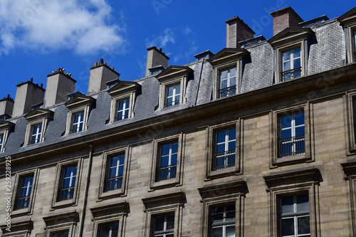 Paris; France - april 2 2017 : rue Royale photo