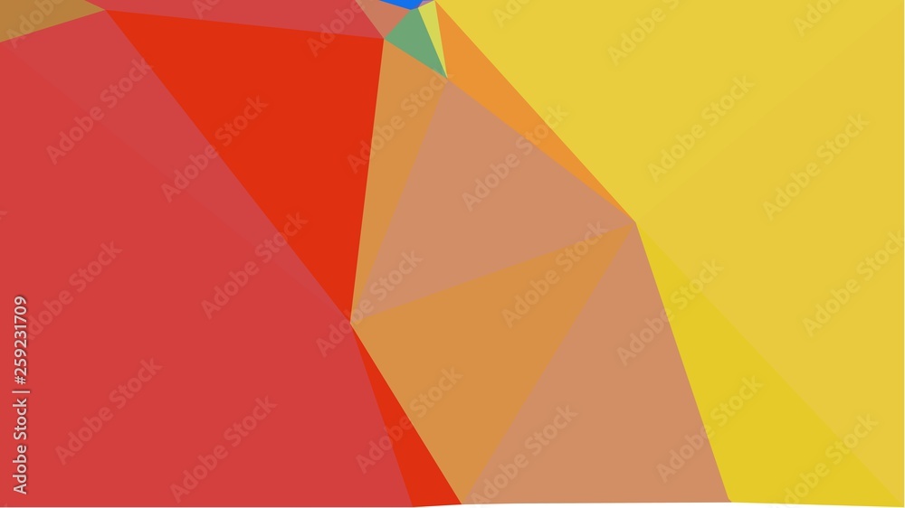 abstract geometric background with colorful triangles for texture and wallpaper with copy space for text