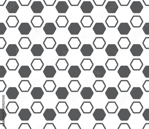 Honeycomb Pattern Hexagonal	Tillable grid mesh geometric repeatable technology hi-tech