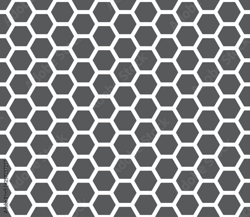 Honeycomb Pattern Hexagonal Tillable grid mesh geometric repeatable technology hi-tech