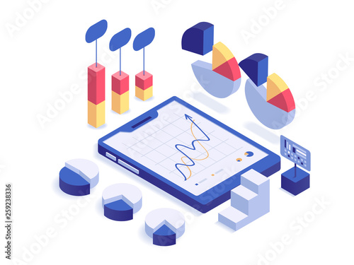 Data visualization illustration