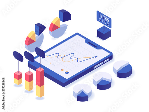 Data visualization illustration