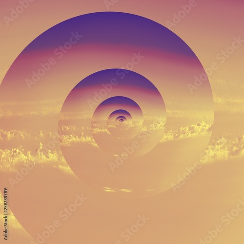 background clouds sky spira...