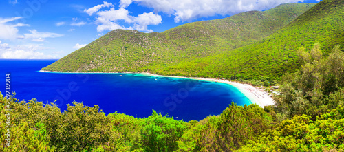 Best beaches of Kefalonia - Antisamos bay, Ionian islands of Greece