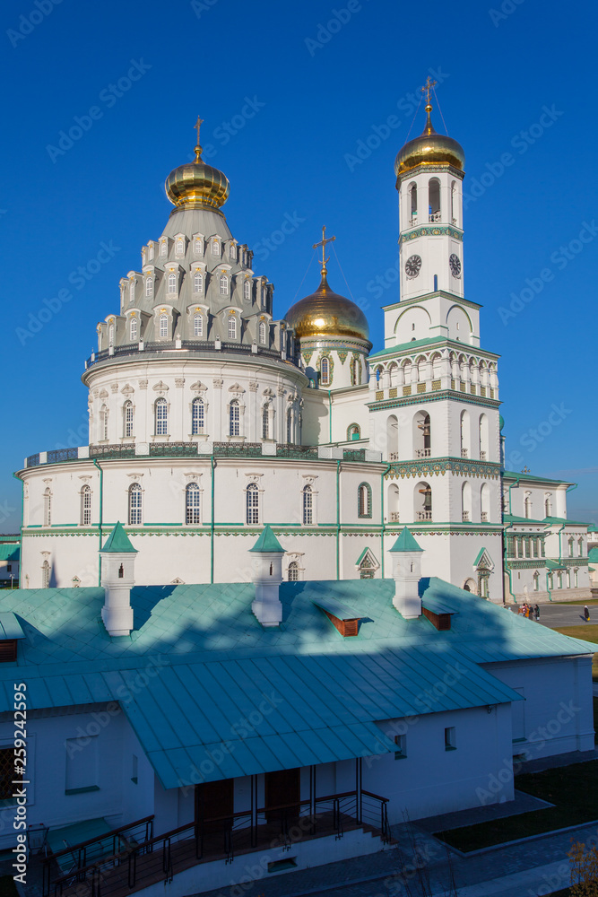 The Resurrection Monastery or New Jerusalem Monastery is a major monastery of the Russian Orthodox Church in Moscow Oblast, Russia.
