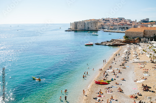 Dubrovnik beach photo