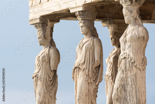 Detail of the Erechtheion temple