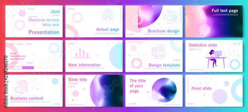 This template is the best as a business presentation, used in marketing and advertising, flyer and banner, the annual report