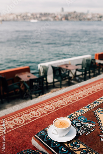 Turkish traditional drink salep photo
