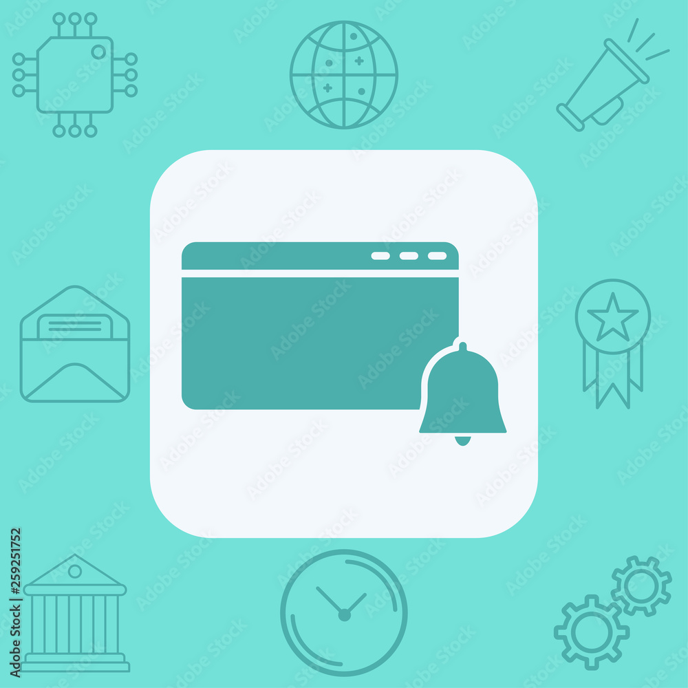 Browser vector icon sign symbol Browser vector icon sign symbol