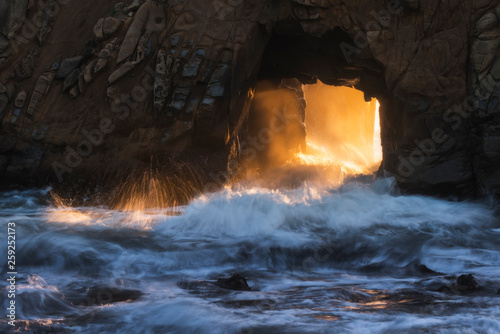 Pfeiffer beach, California photo